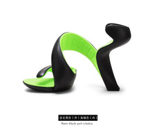 Load image into Gallery viewer, Koovan Women Sandals 2017 Summer New Fashion Bottomless Snake High Heels Platform Sandals Shoes Woman Wedding Shoes Women Pumps
