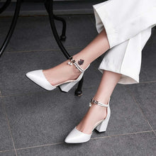 Load image into Gallery viewer, HOT Summer Women Shoes Side with Pointed Toe Pumps  Dress Shoes High Heels Boat Shoes Wedding Shoes tenis feminino sandals #A08